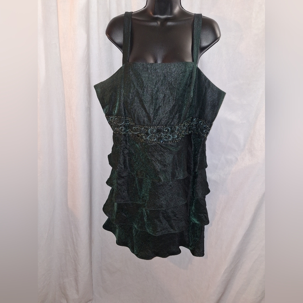 Dressbarn Collection Deep Green Dress